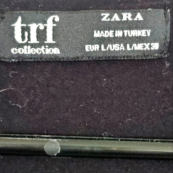 Zara Snake‎ Print Mini Dress Large Long Sleeve Button Front Flirty Flowy - Picture 4 of 7